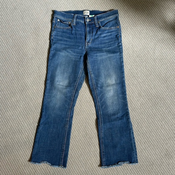 J Crew Billie Demi Bootcut Crop - Picture 6 of 7